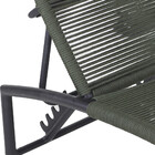 2 Espreguiçadeira Corda Náutica Mesa Garden Tampo Ripado Alum