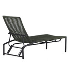 2 Espreguiçadeiras E Cadeiras E Mesa Corda Náutica Mesa Pisci