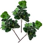 2 Ficus Artificiais Árvore Fícus Lyrata Visual Toque Real, El