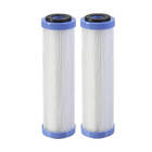 2 Filtro P/ Caixa D'água Entrada Poe Refil Lavável + 2 Refis