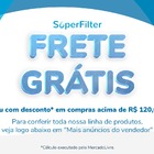 2 Filtro P/ Caixa D'água Entrada Poe Refil Lavável + 2 Refis