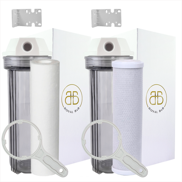 2 Filtros Para Caixa D'agua 1 Polipropileno 1 Carvão Ativado