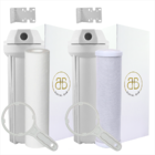 2 Filtros Para Caixa D'agua 1 Polipropileno 1 Carvão Ativado