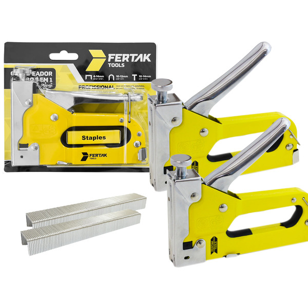 2 Grampeadores 4-14mm Com Grampo Extra