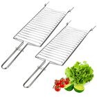 2 Grelhas Para Peixe Grande Super Grill 02 Mor - Churrasco