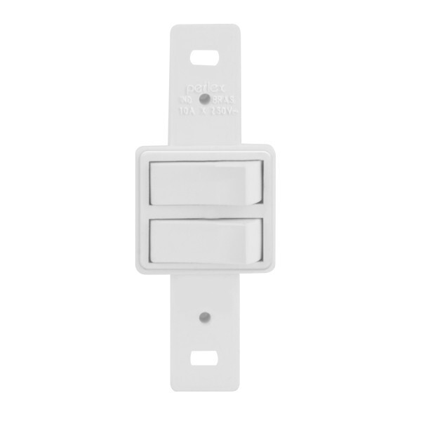 2 Interruptores Paralelos - Perlex Pumalux - 2282p