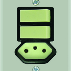 2 Interruptores Simples + Tomada 2p+t 20a Linha Prata Radial