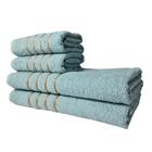 2 Jogos De 4 Toalhas 4 Banho 4 Rosto Dubai 100% Algodão Vd+mr