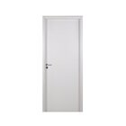 2 Kits Porta De Madeira Lisa 215x84cm Com Batente De Mdf Ultr