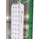 2 Luminária De Emergência Alfacell Recarregável 30 Leds Branco