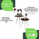 2 Mesinhas Lateral De Canto Para Sala E Quarto Redonda B.m