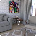 2 Mesinhas Lateral De Canto Para Sala E Quarto Redonda C.m