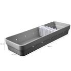 2 Organizadores De Gavetas Porta Talheres Porta Facas Gaveta