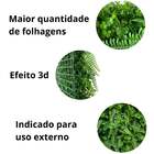 2 Painéis 60x40 Para Jardim Vertical Ultrarrealista Resistent