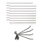 2 Paineis Canaletado Preto - 0,91 X 0,91 + 50 Gancho 20cm + C