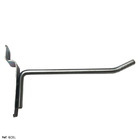 2 Paineis Canaletados - 2,44 X 1,22 + 100 Ganchos 20cm + Cana