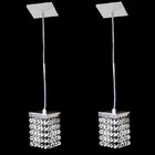 2 Pendentes de Cristal Original para 1 G9 e 2 metros de fio