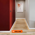 2 Perfil de Alumínio Embutir para Rodapé 1 Metro – Para Fita