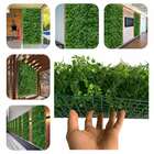 2 Placas De Grama Com Folhagens Mistas Artificiais - Revestim