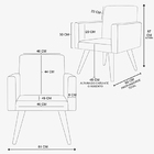 2 Poltronas Cadeiras Para Escritório – Balaqui Decor Verde