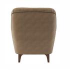 2 Poltronas Decorativas Com Tachas E Pés De Madeira Veludo Be