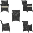 2 Poltronas E 1 Mesa Igapó Em Alumínio Pintura Fendi Corda Ná