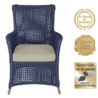 2 Poltronas E 1 Mesa Igapó Em Alumínio Pintura Fendi Corda Ná