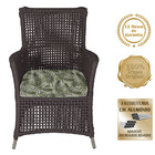 2 Poltronas E 1 Mesa Igapó Em Alumínio Pintura Fendi Corda Ná