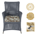 2 Poltronas E 1 Mesa Igapó Em Alumínio Pintura Fendi Corda Ná