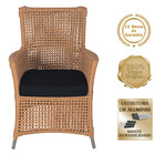 2 Poltronas E 1 Mesa Igapó Em Alumínio Pintura Fendi Corda Ná