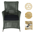 2 Poltronas E 1 Mesa Igapó Em Alumínio Pintura Fendi Corda Ná