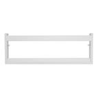 2 Prateleira Mdf Preto Bonecas Barbie Brinquedo 60x20x7