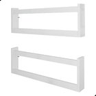 2 Prateleira Organizadora Bonecas Barbie Brinquedo 60x20x7