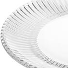 2 Pratos Porta Bolo Cristal Com Pé 25cm Boleira Incolor Torta