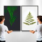 2 Quadros Decorativos Natureza 60x90x2,8 Pvc Luven Pre