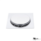 2 Ralo Inteligente Sistema Clic 10x10 Aço Inox Para Banheiro