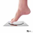 2 Ralo Inteligente Sistema Clic 10x10 Aço Inox Para Banheiro