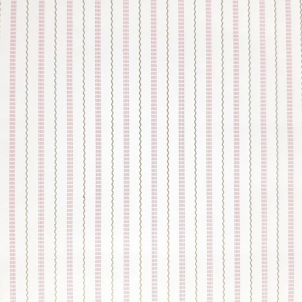 2 Rolos De Papel De Parede Listras Verde E Rosa Fundo Branco