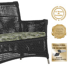 2 Sofás Área E Mesa Igapó Alumínio Pintura Fendi Corda Náutic