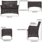 2 Sofás Área E Mesa Igapó Alumínio Pintura Fendi Corda Náutic