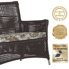 2 Sofás Área E Mesa Igapó Alumínio Pintura Fendi Corda Náutic