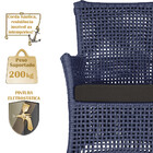 2 Sofás Área E Mesa Igapó Alumínio Pintura Fendi Corda Náutic