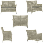 2 Sofás Área Externa Igapó Alumínio Pintura Fendi Corda Náuti