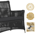 2 Sofás Área Externa Igapó Alumínio Pintura Fendi Corda Náuti