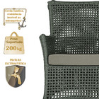 2 Sofás Área Externa Igapó Alumínio Pintura Fendi Corda Náuti