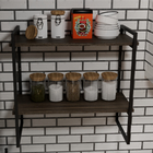 2 Suporte Prateleira Organizacao Estilo Industrial Decorativa