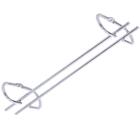 2 Suportes Taças Cromado Decoração Adega Bar Vinho 25cm