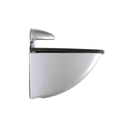 2 Suportes Tucano Pequeno Cinza Para Prateleira Para Vidro Ou