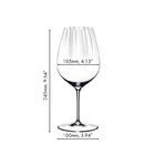 2 Taças De Vinho Riedel Performance Cabernet Merlot Cristal