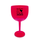 2 Taças Gin Rosa Acrílico Personalizadas Salvar Vidas